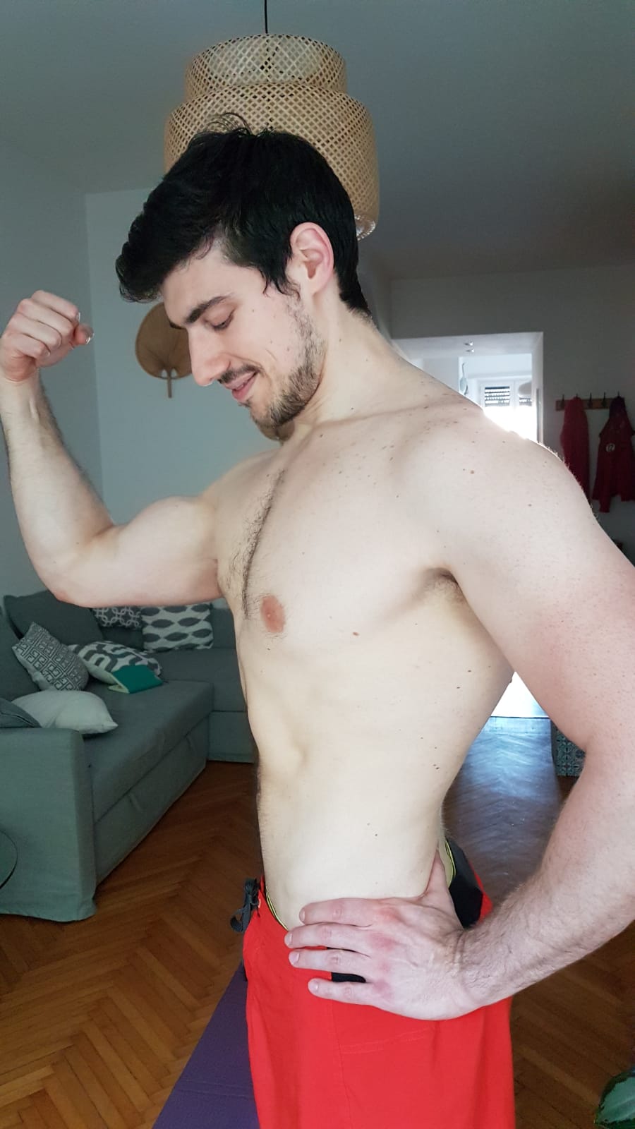 Matteo Tomaselli training